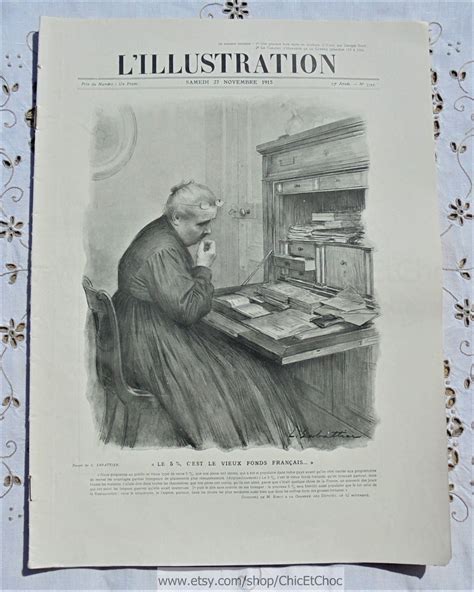 Antique French L'illustration Magazine Issue No. 3795 - Etsy UK