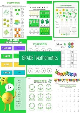 Grade 1 Mathematics Workbook eBook : CB, M: Amazon.in: Books