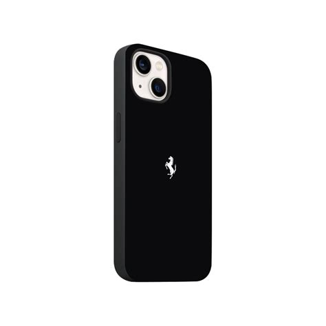 Black Ferrari Logo Phone Case. – Flex Cases