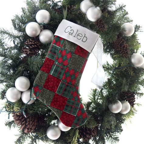 Image result for DIY Patchwork Christmas Stocking Pattern Free
