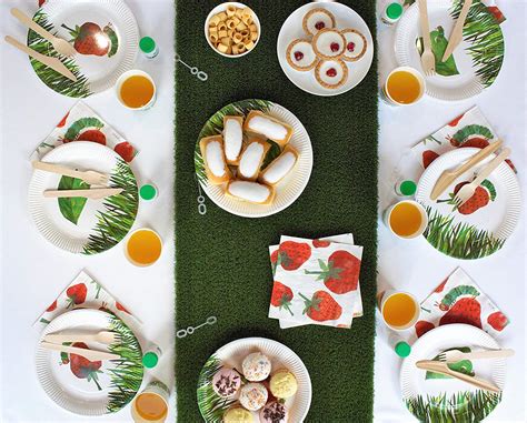 Buy Talking Tables The Very Hungry Caterpillar Kids Birthday Paper ...