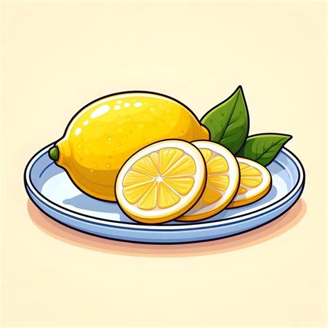 Image result for Simple Lemon Drawing