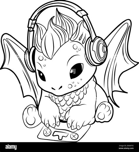 Coloring Pages Of Cute Dragons