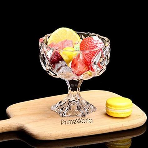 Buy PrimeWorld European 120 ml Flower Ice Cream Bowl, Dessert Cup for ...