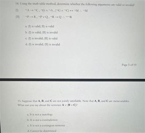 Image result for Truth Table Method