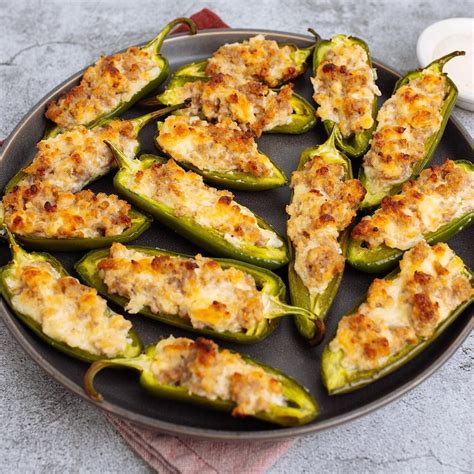 Sausage Stuffed Jalapenos Recipe: How to Make It
