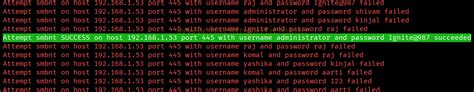 Password Cracking: SMB