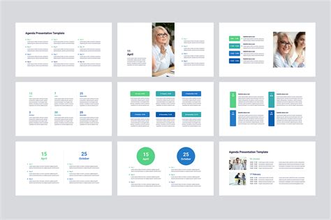 Meeting Agenda Templates Pack for PowerPoint - HiSlide.io