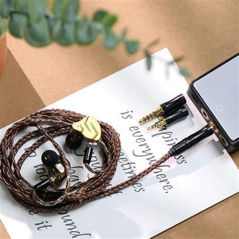 Tripowin Amber Modular Upgrade Cable for IEMs | The Audio Store