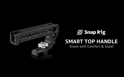 PROAIM SnapRig Smart Top Handle with Standard Rail for DSLR Camera Cage ...