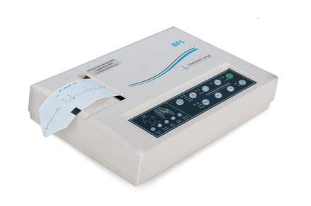 BPL 6108T ECG Machine Electrotherapy Device (Single Channel ECG ...