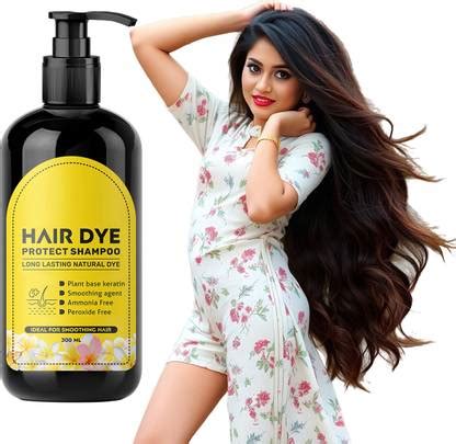 Jasoliya Nourishing Hair Dye Shampoo with Floral Scent – 300ml - Price ...