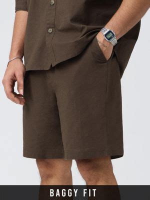 Buy The Souled Store Brown Solid Regular Fit Shorts (XXS) Online