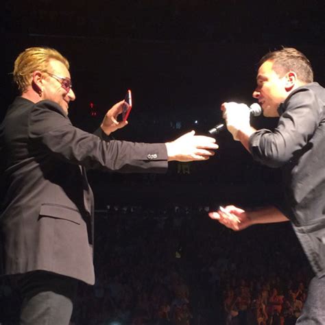 Jimmy Fallon Joins U2 in Concert After Almost Losing His Finger