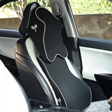 Car Comfort Combo (Large Plus), Backrest Full Lumbar Support with Extr ...