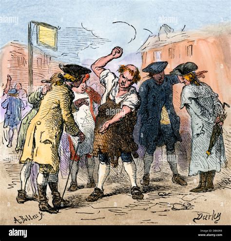 American colonists hi-res stock photography and images - Alamy