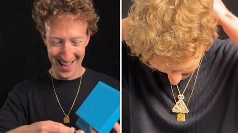 Mark Zuckerberg flaunts his ‘epic’ new gold chain from rapper T-Pain ...
