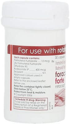 Foracort Forte Rotacap: Uses, Side Effects, Price, Dosage & More Info ...