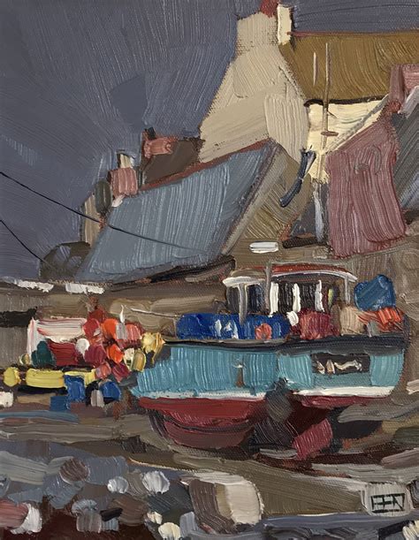 BT - Blue Crabber Cadgwith_edited-1 - Customs House Gallery - Porthleven