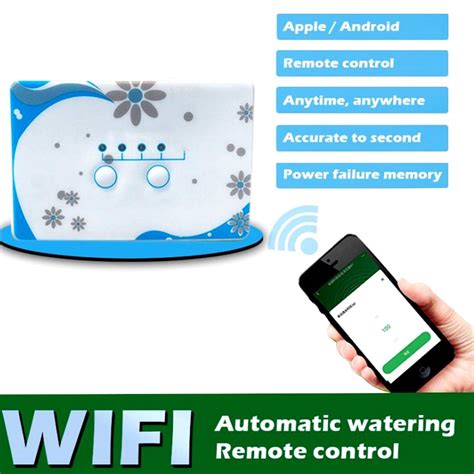 Buy WiFi Intelligent Irrigation System Controller Electromagnetic Valve ...