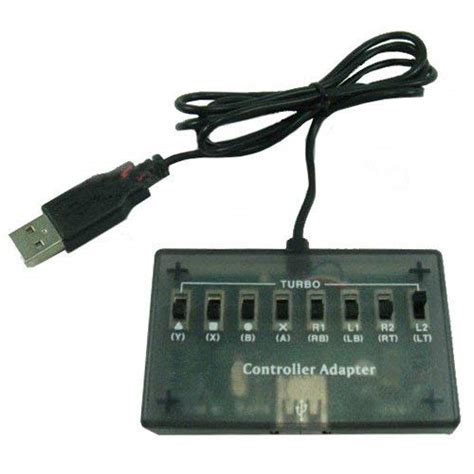 OSTENT Turbo USB Cross Battle Adapter Converter Convertor for Microsoft ...