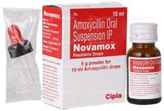 Novamox 100 Mg Paediatric Drops 10 Ml - Uses, Side Effects, Dosage ...