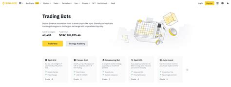 How to Use the Binance Trading Bots Landing Page | Binance Support