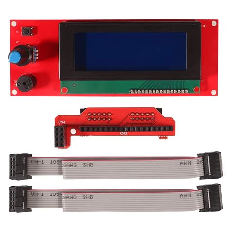 Buy 2004 LCD Display RepRapDiscount Smart Controller with Adapter @KitsGuru