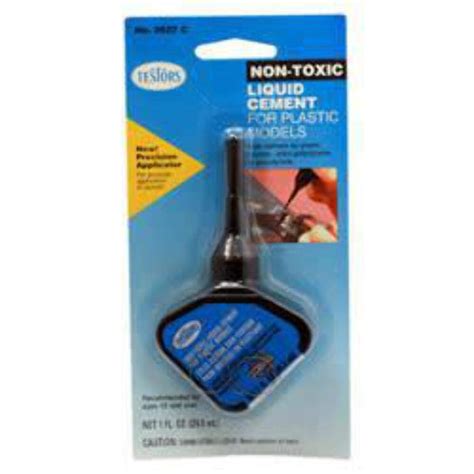 Testor Corp. 3527C Non-Toxic Cement w/Applicator, 1oz : Amazon.in: Toys ...