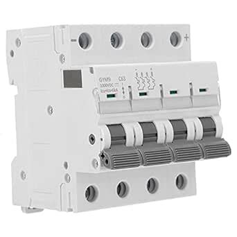 DC Circuit Breaker, Mini DIN Rail Installation Low-Voltage 4P Miniature ...