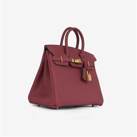Hermès Birkin 25 – Rubis – Zeuskicks
