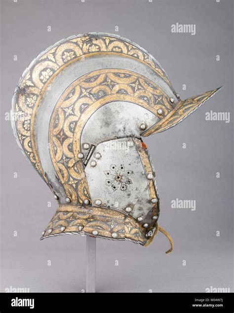 The Burgonet is a type of helmet from the 16th century, often used by ...