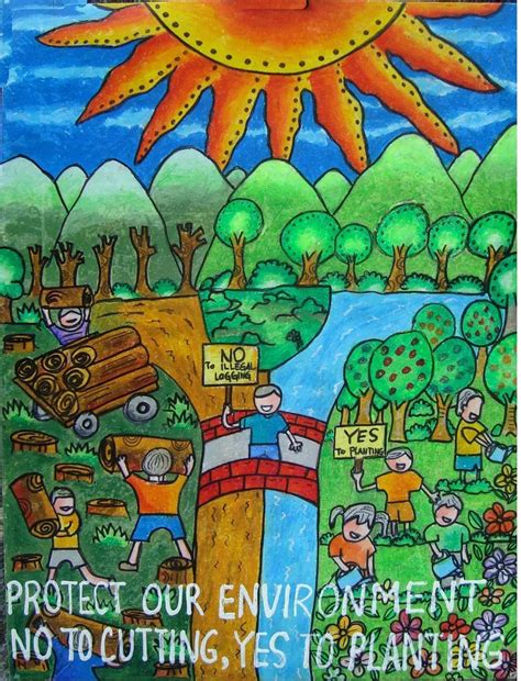 please suggest what to draw in poster of earthquakes and biodiversity ...