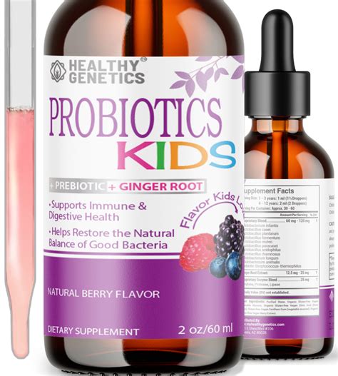 Best Liquid Probiotics for Kids – MyHealthyGenetics