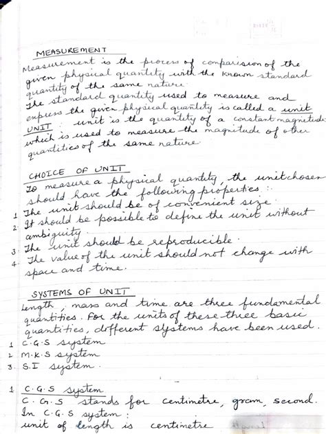 Image result for 9th Class Physics Notes