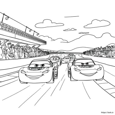 Disney Cars Coloring Sheets