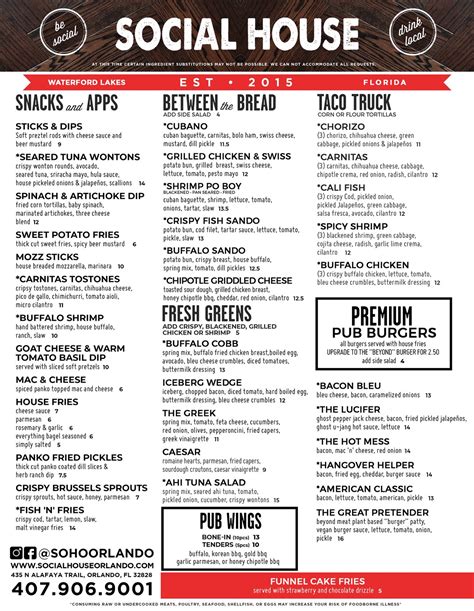 What Is A Social Menu at Flor Jackson blog