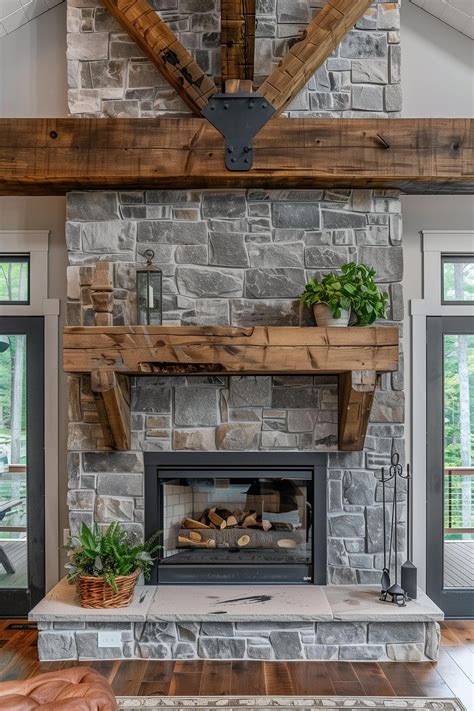 40 Farmhouse Fireplace Ideas For A Charming Home Hearth