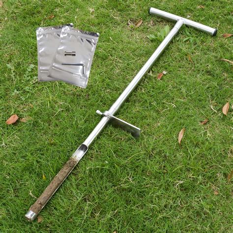Amazon.com: Soil Probe 35 Inch with 2 Bags, Straight Soil Sample Probe ...