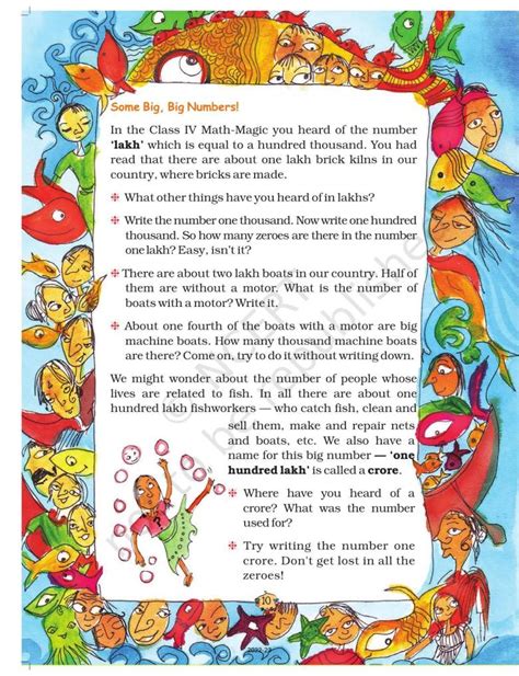 Image result for Class 5 Maths Chapter 1 The Fish Tale