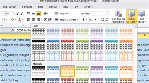 Image result for Format Excel Worksheet