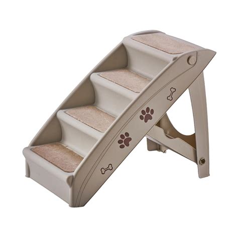 CLUB BOLLYWOOD® Dog Stairs Steps Ladder Pet Non Slip Platform Cat Ramp ...