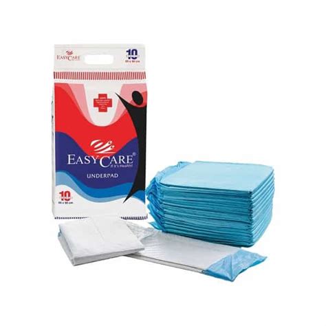 Buy EASYCARE SKIN FRIENDLY COTTON FOUR LAYERS SOFT UNDERPAD (60 X 90 CM ...