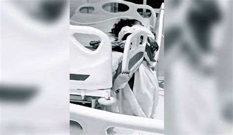 ICU patient falls from bed at SCB Medical College in Odisha, video goes ...