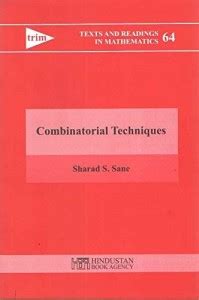 Combinatorial Techniques: Buy Combinatorial Techniques by Sane at Low ...