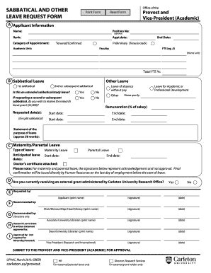 18 Printable simple leave request form Templates - Fillable Samples in ...