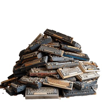 Broken Computer Transparent Background 的图像结果