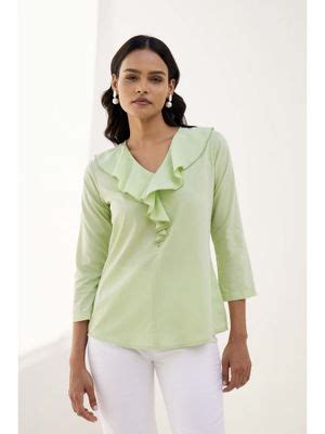 Buy SALT Attire Women Green Tinker Top Online