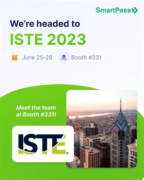 As you wander between the many, many ISTE walkways between exhibits, be ...