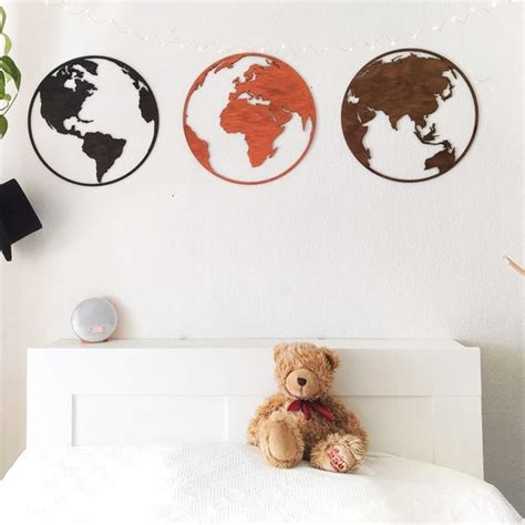 World Map Wall Art 的图像结果